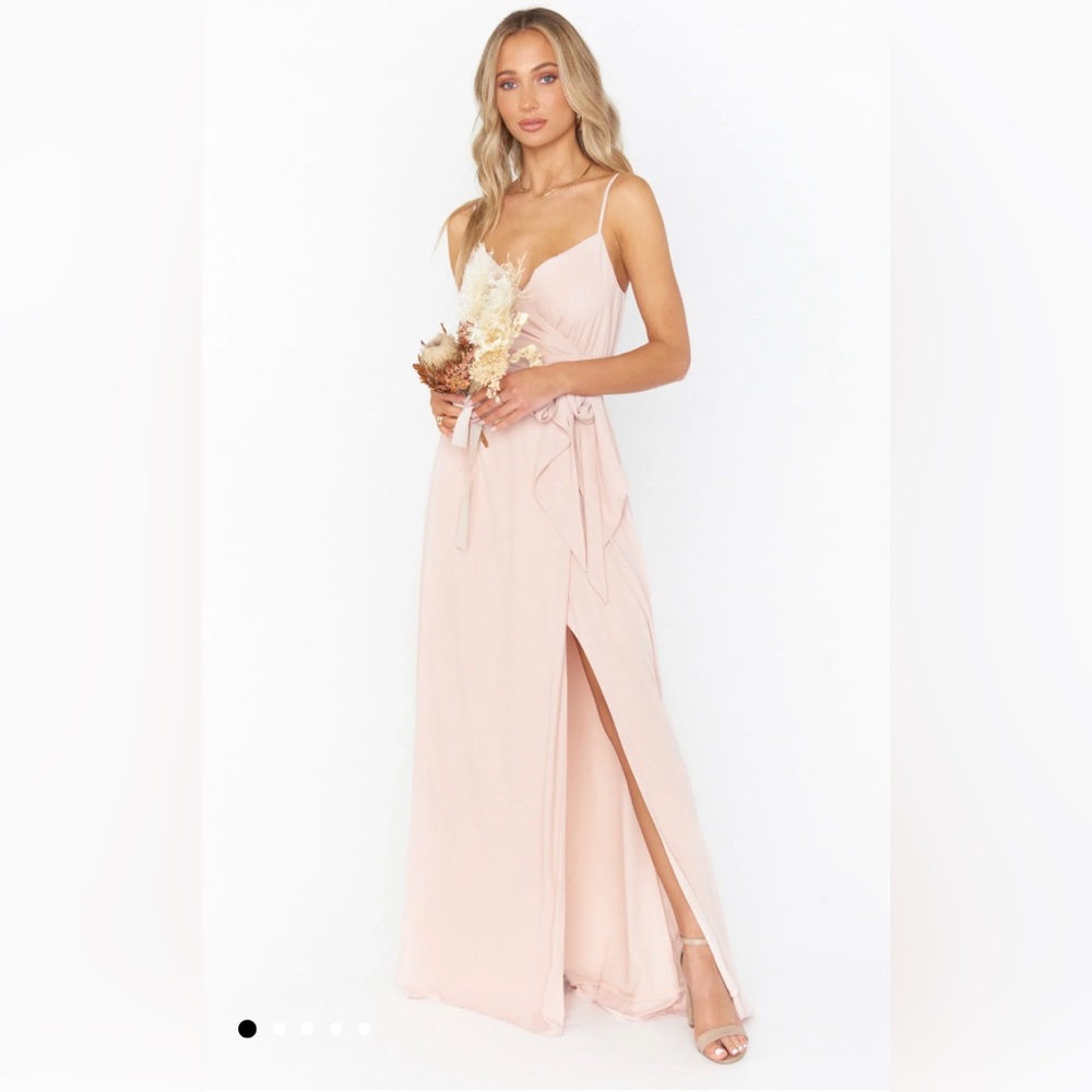 Show Me Your Mumu | Liz Maxi Dress in Dusty Blush Size Small